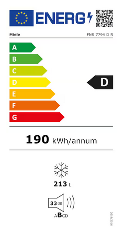Zamrażarka do zabudowy Miele FNS 7794 D R 12449060