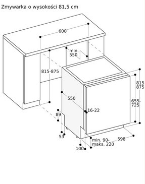 Zmywarka 200 series 60cm Gaggenau DF270101