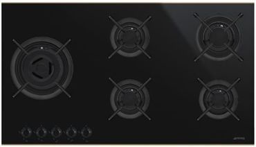 Płyta gazowa Smeg Dolce Stil Novo PV695LCNR czarny/miedź