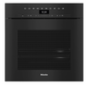 Bezuchwytowy piekarnik parowy, z połączeniem sieciowym + HydroClean. Miele ArtLine ObsidianBlack DGC 7460 HCX Pro 12100200