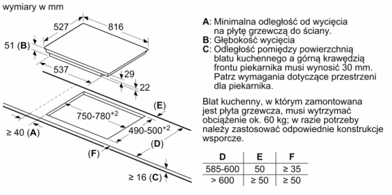 Płyta indukcyjna Bosch PXY875KW1E czarna 80cm