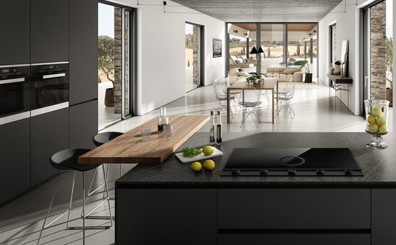 Płyta z okapem Elica NIKOLATESLA UNPLUGGED EVO BL/A/90 PRF0196324 czarny