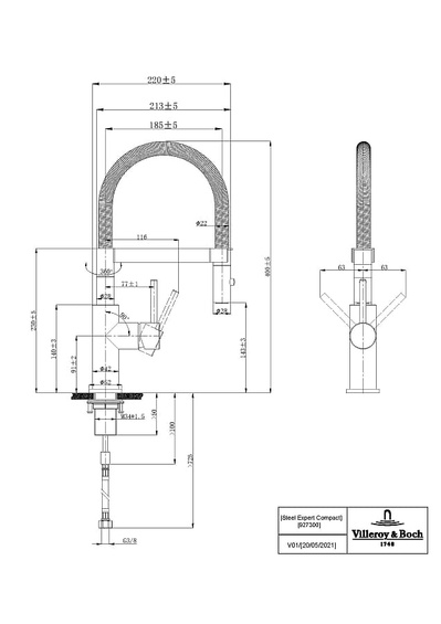 Bateria Villeroy & Boch VB-9273 00 LC