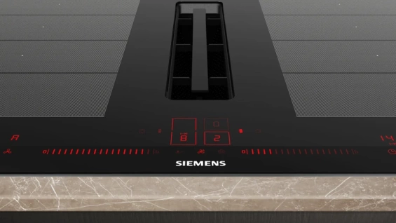 Płyta indukcyjna zintegrowana z wyciągiem Siemens EX875LX67E 80cm z ekspozycji wysyłka !