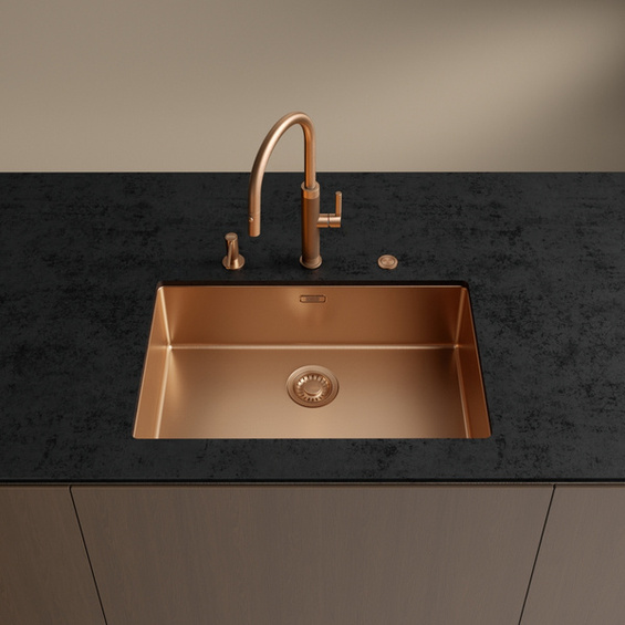 Bateria Franke Mythos Masterpiece pull-out spray 115.0711.557