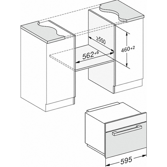 Kuchnia mikrofalowa Miele VitroLine GraphitGrey M 7244 11103660