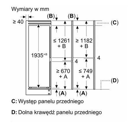 Chłodziarko zamrażarka Siemens KI96N5SE0