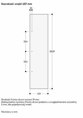 Zamrażarka do zabudowy Gaggenau RVF417190 Vario seria Expressive