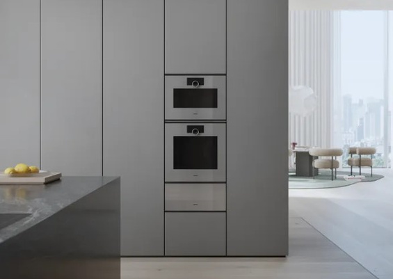 Piekarnik parowy z funkcją pieczenia Gaggenau seria Minimalistic GS240130