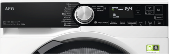 Wolnostojąca suszarka z pompą ciepła AEG TR986CP PROSTEAM 8kg