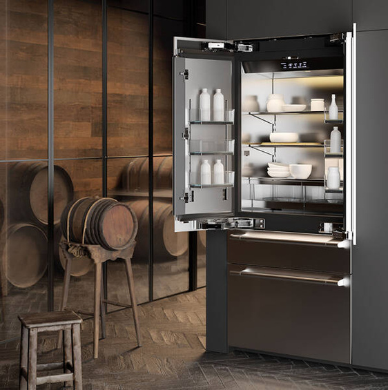 Chłodziarko - zamrażarka do zabudowy Signature Kitchen Suite SKSFD3614P French Door