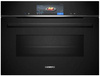 Piekarnik Siemens do zabudowy z funkcją mikrofali CM778GNB1B