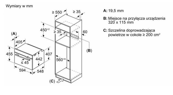 Piekarnik Siemens do zabudowy z funkcją mikrofali CM778GNB1B
