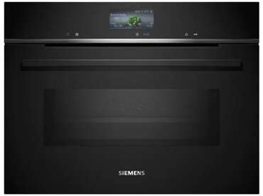Piekarnik Siemens do zabudowy z funkcją mikrofali CM776GKB1