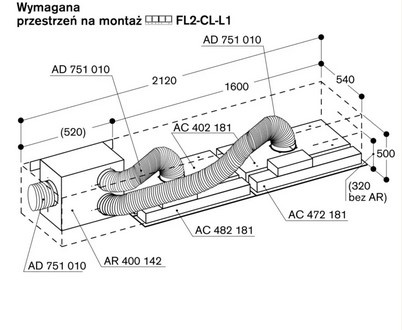 Okap GAGGENAU AC402181