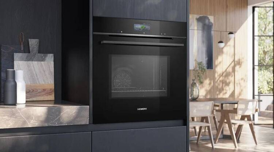 Piekarnik Siemens do zabudowy z mikrofalą HM776GKB1