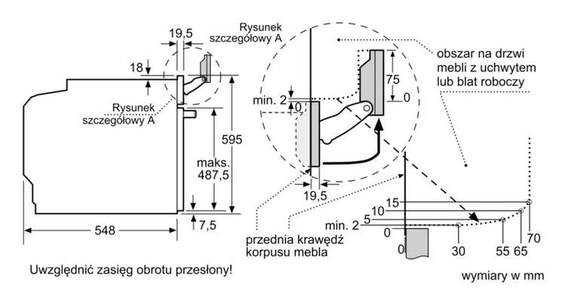 Piekarnik Siemens do zabudowy z dodatkiem pary HR736G1B1