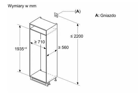 Chłodziarko zamrażarka Siemens KB96NVFE0