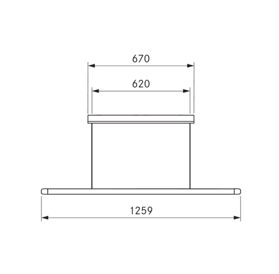 Lampa wisząca Bora Horizon move LHMSW – czarna