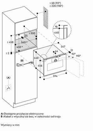 Piekarnik parowy z funkcją pieczenia Gaggenau seria Minimalistic GS240130