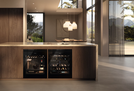 Winiarka podblatowa Miele KWTUS 7074 F Obsidianblack (szkło) 12519510