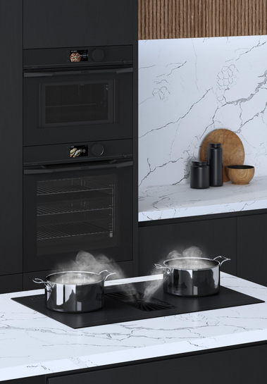 Płyta indukcyjna z okapem De Dietrich DPH4840BT 80 cm