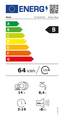 Zmywarka Miele G 5410 SCi Active Plus 12659040