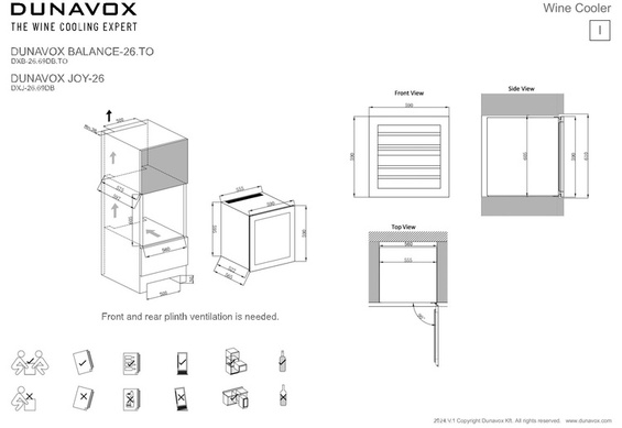 Winiarka Dunavox DXJ-26.69DB