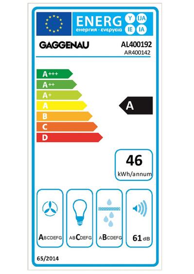 Okap do zabudowy w blacie Gaggenau AL400192 90 cm