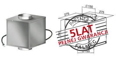 Silnik poddaszowy Falmec 950 m³/h [KACL.798#41F] wysyłka 24 h Gratis !