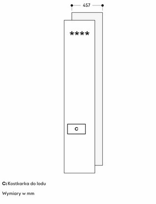 Zamrażarka do zabudowy Gaggenau RVF417190 Vario seria Expressive