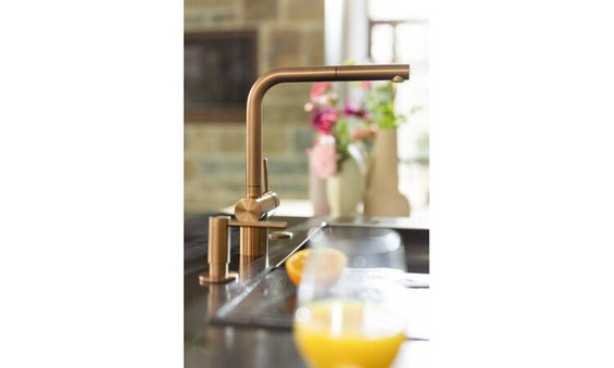 Bateria Franke Atlas Neo M pull-out  Miedziany 115.0628.208