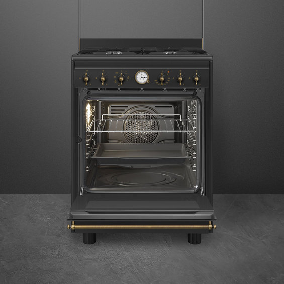 Kuchnia z płytą gazową Smeg CO60GMAN2