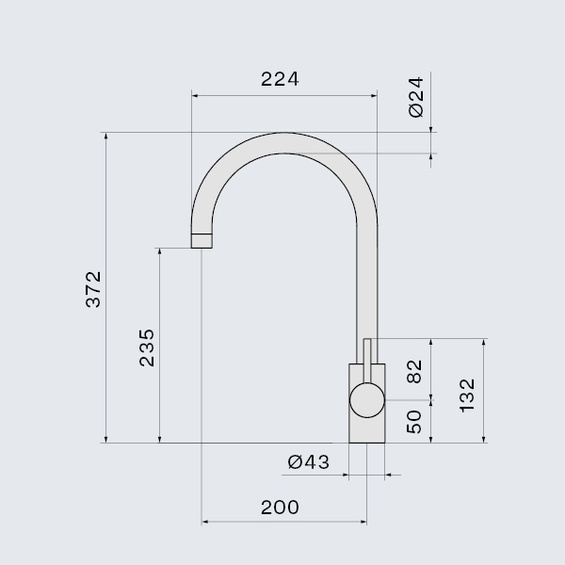 Bateria kuchenna Falmec Iseo ROUND Black