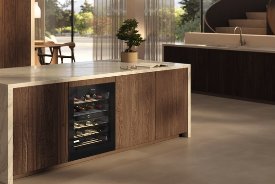 Winiarka podblatowa Miele KWTUS 7096 E Obsidianblack (szkło) 12519560