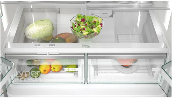 Lodówka z dolnym zamrażalnikiem wolnostojąca Siemens KF96DAXEA