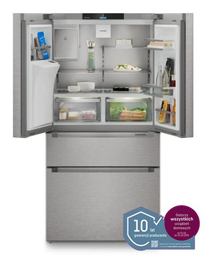 Wolnostojąca chłodziarko-zamrażarka z 2 szufladami Liebherr MBsddi 9528 Plus BioFresh NoFrost