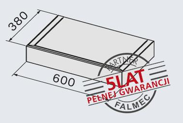 Falmec Elements Shelf - półka czarna 60