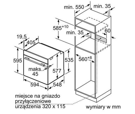 Piekarnik Siemens do zabudowy z dodatkiem pary HR736G1B1