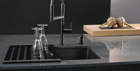 systemceram MERA 42 U zlewozmywak ceramiczny Satin 20