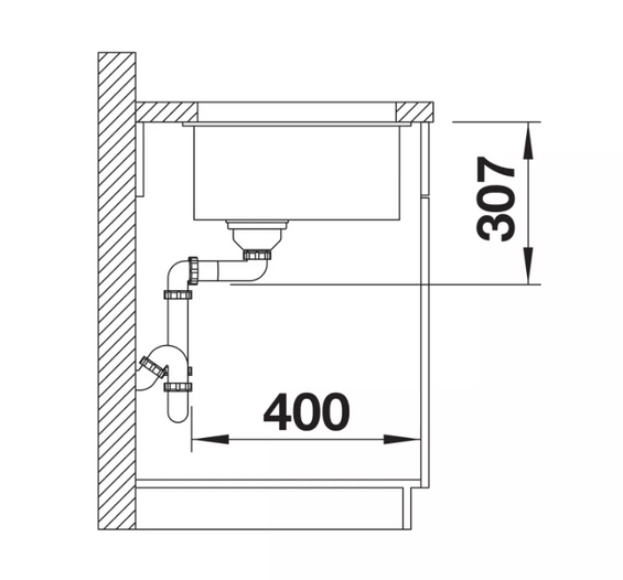 Zlew BLANCO SUBLINE BLANCO SUBLINE 500-U Silgranit tartufo, bez armatury 527801 wysyłka 24 h Gratis !