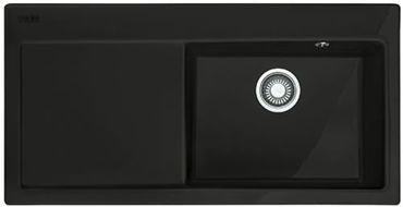 Zlew Franke Mythos MTK 611-100 Komora z prawej Czarny 124.0442.538