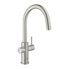 GROHE Blue Home Zestaw startowy z wylewką w kształcie C - stal nierdzewna nr. 31541DC0