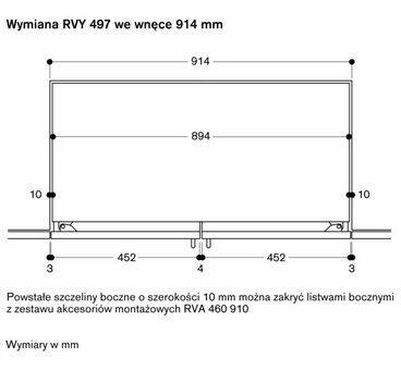 Chłodziarko-zamrażarka Gaggenau 400 series RVY497190