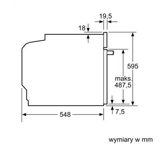 Piekarnik Siemens do zabudowy HB778G3B1