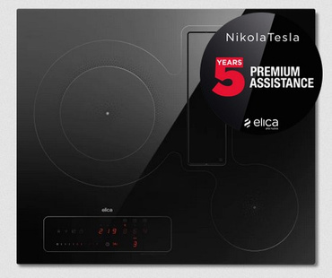 Płyta z okapem Elica NIKOLATESLA FIT 3Z BL/A/60 PRF0184526 czarny