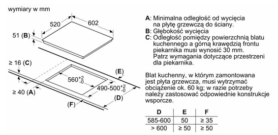 Płyta indukcyjna Siemens EX675LYC1E 60cm