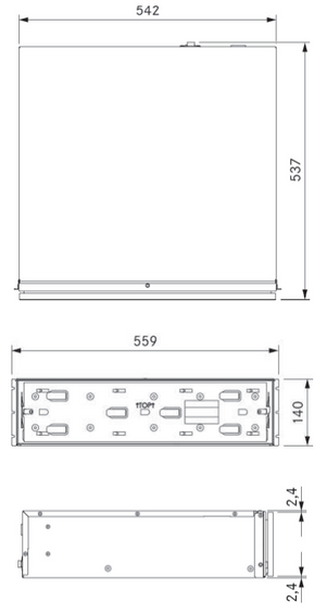Szuflada wielofunkcyjna BORA MS140 Kod EAN:4251731203192