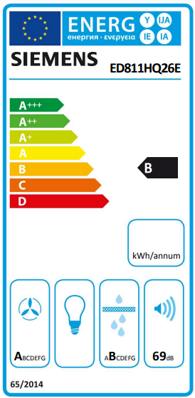Płyta indukcyjna zintegrowana z wyciągiem Siemens ED811HQ26E 80cm