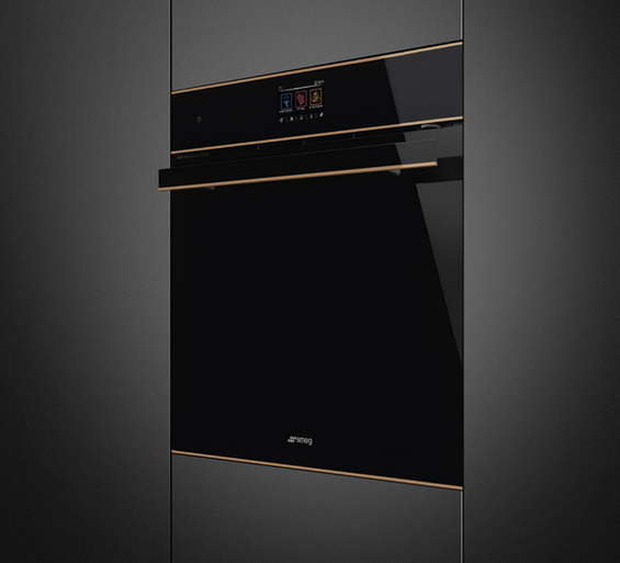 Piekarnik 100% pary Smeg Dolce Stil Novo SO6604S4PNR
